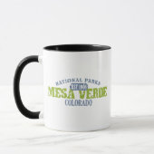 メサVerdeの国立公園 マグカップ (左)
