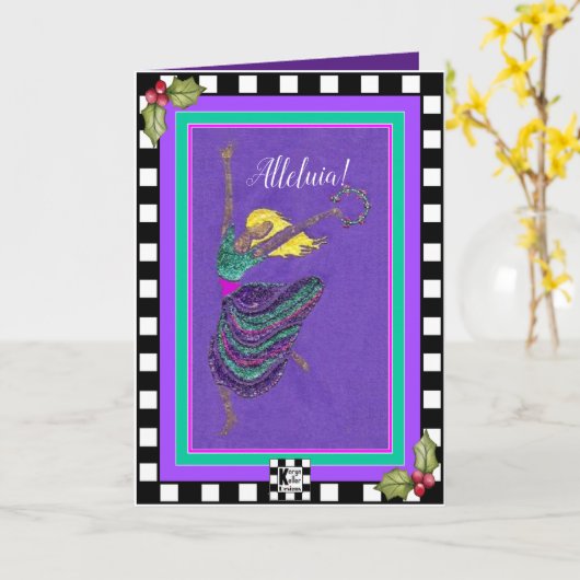 メシアのダンサー カード (黄色い花)