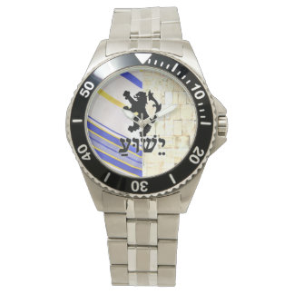 メシアニックジウライオンユダーイェスフアワリングウォールウォッチ 腕時計