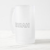 メシアーマグ フロストグラスビールジョッキ (正面左)