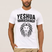 メシア系ユダヤ人Tシャツ、YESHUA HAMASHIACH Tシャツ (正面)