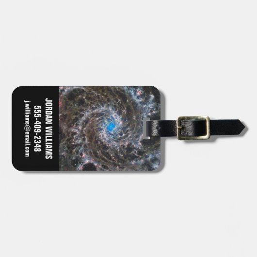 メシエのハート74 ラゲッジタグ (正面横)