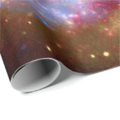 メシエ101スパイラル銀河系-ハッブル望遠鏡写真 ラッピングペーパー (ロールコーナー)