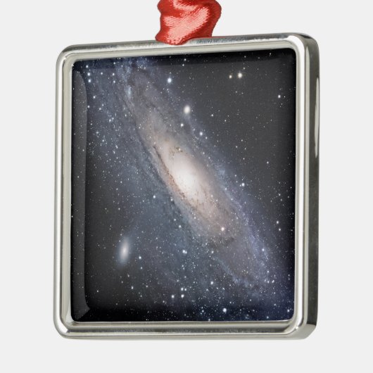 メシエ31アンドロメ素晴らしダの銀河系 メタルオーナメント (左)