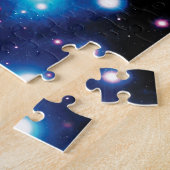 メシエ45プレアデス星団NASA宇宙写真 ジグソーパズル (側面)