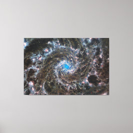 メシエ74 (M74)銀河系 | NGC 628 | MIRI | JWST キャンバスプリント