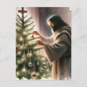 メシヤの飾クリスマスツリー シーズンポストカード (正面)