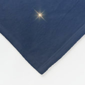 メシヤ・イエスキリストの優雅さと静穏アート フリースブランケット (角)