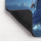 メシヤ・イエスキリストの優雅さと静穏アート マウスパッド (コーナー)