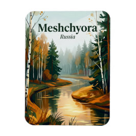 メシュチョラ国立公園 ロシア マグネット