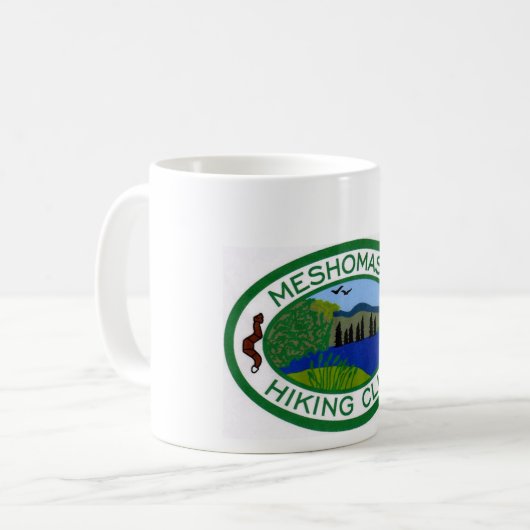 メショマシックハイキングクラブコーヒーマグ コーヒーマグカップ (正面左)