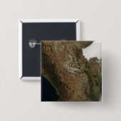 メシ中部の風景の衛星表示 缶バッジ (正面&裏面)