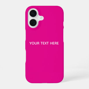 メジェンタの招待状ポストカードをオリジナルで作ろう iPhone 16ケース