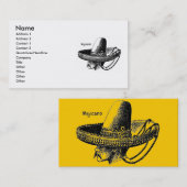 メジカーノ – メキシカーノ名刺 名刺 (正面/裏面)