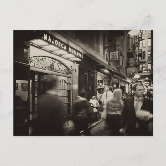 メジャーカビルディング、センター プレイス、メルボルン ポストカード (正面)