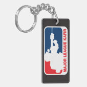 メジャーリーグのカーフィル キーホルダー (正面左)