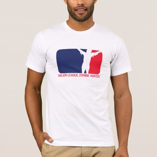 メジャーリーグのゾンビのハンター Tシャツ (正面)