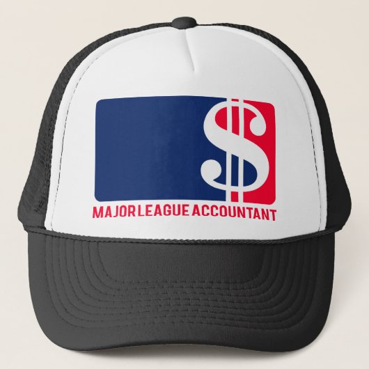 メジャーリーグの会計士 キャップ (正面)