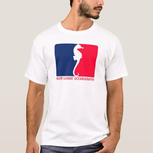 メジャーリーグの海洋学 Tシャツ (正面)