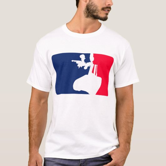 メジャーリーグの爪 Tシャツ (正面)