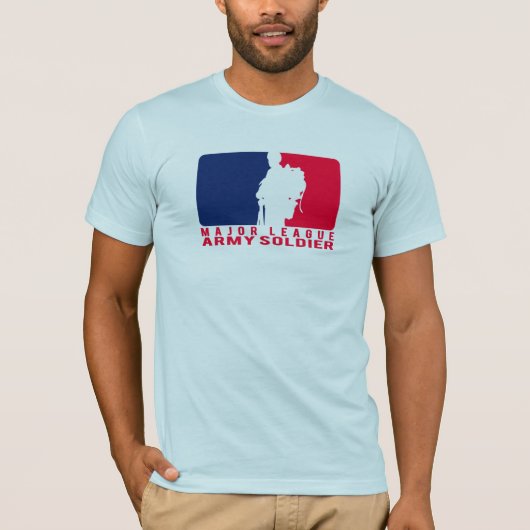 メジャーリーグの軍隊の兵士 Tシャツ (正面)