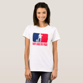 メジャーリーグの金鉱掘り Tシャツ (正面フル)