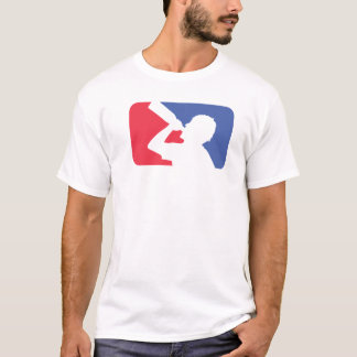 メジャーリーグの飲むティー Tシャツ