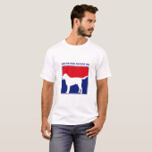 メジャーリーグより素晴らしいスイス山犬のTシャツ Tシャツ (正面フル)