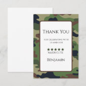 メジャー キューティー サンクス カード こどもの初めての誕生日 (正面/裏面)