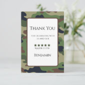 メジャー キューティー サンクス カード 子供の初めての誕生日 (スタンド正面)