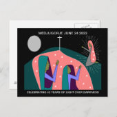 メジュゴリエ42年記念はがき ポストカード (正面/裏面)