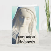 メジュゴージェカードの我々の女性 カード (正面)