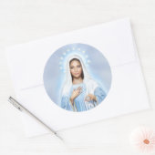 メジュゴーリエのレディ封筒用シールシール ラウンドシール (封筒)