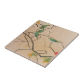 メジロ、速水御舟、日本のな白目、Gyoshūの日本芸術 タイル (側面)