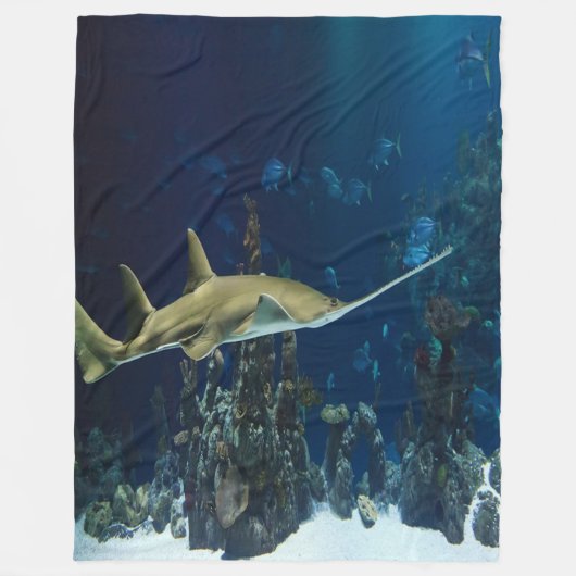 メジ独身のグ フリースブランケット (正面)