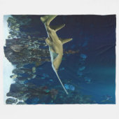 メジ独身のグ フリースブランケット (正面(横))