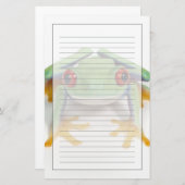 メスのカエル 便箋 (正面/裏面)