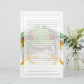 メスのカエル 便箋 (スタンド正面)