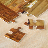 メスのカテドラルのインテリア、フランス ジグソーパズル (側面)