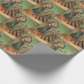 メスのクランパスラッピング紙 ラッピングペーパー (角)