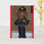 メスのドキシ― カード (黄色い花)