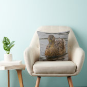 メスのマガモ クッション (椅子)