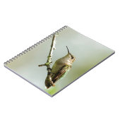 メスのルビーthroatedハチドリ ノートブック (左側)