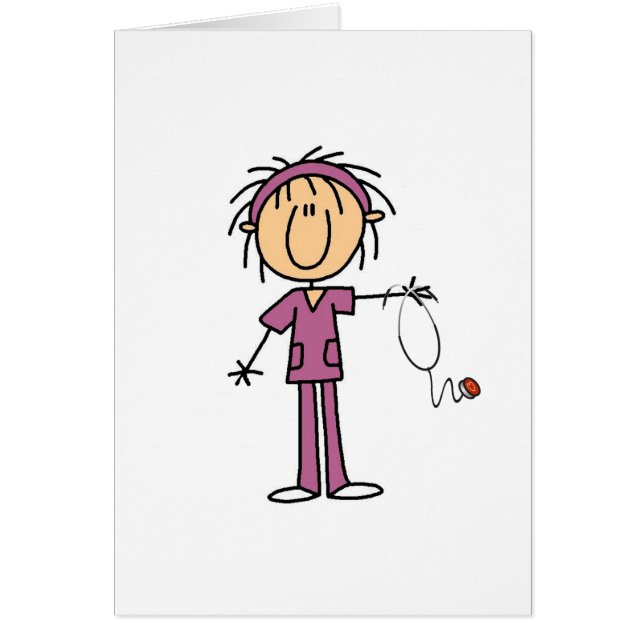 メスの棒の姿のナース (正面)