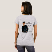 メスの責任者 Tシャツ (裏面フル)