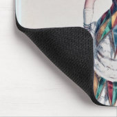 メスの道化師のためのデザイン、c.1880を着せて下さい マウスパッド (コーナー)