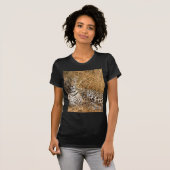 メスのLeopad - Karulaおよび息子 Tシャツ (正面フル)