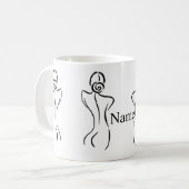 メスアートイラストレーションサンダー_コーブ コーヒーマグカップ (正面左)