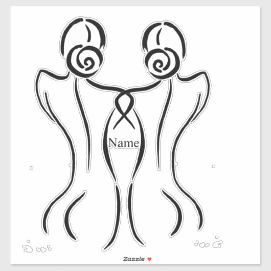 メスアートイラストレーションサンダー_コーブ シール (シート)