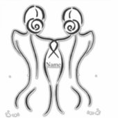 メスアートイラストレーションサンダー_コーブ シール (正面)